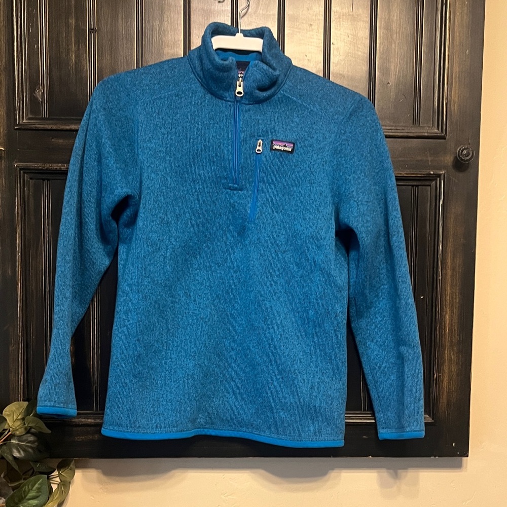 Patagonia Better Sweater YXL Quarter zip